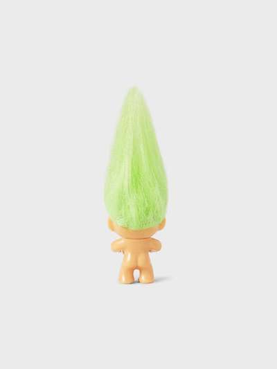 Colle X Good Luck Troll PVC Figure Sticon Hip Green