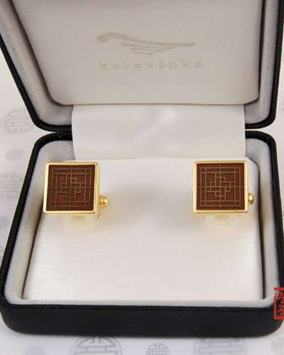 Cufflinks - Munttin Pattern