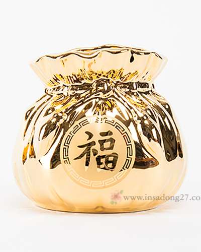 Gold-Plated Lucky Pouch Small
