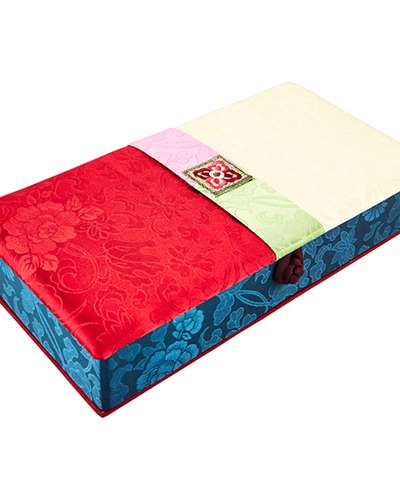 Silk Cash Gift Box (Flower Embroidery, A03)