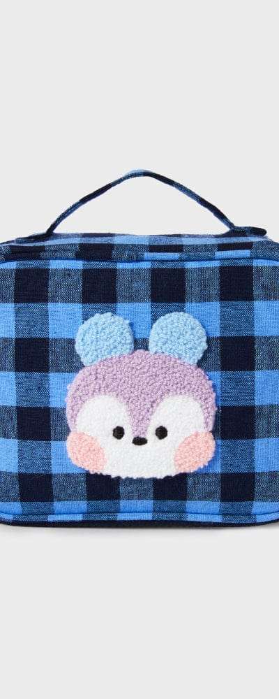 BT21 MANG ミニニ ベーシック チェック ポーチ