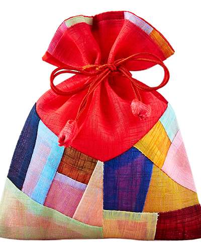 Traditional Korean Luck Pouch (Jogakbo Pattern, 03)