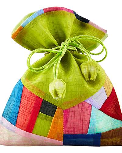 Traditional Pouch (Pojagi Pattern, 05)