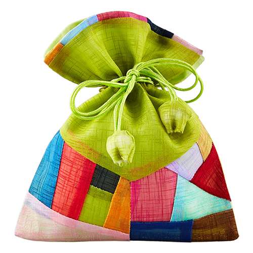 Traditional Pouch (Pojagi Pattern, 05)
