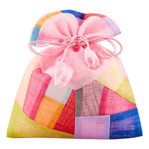 Traditional Lucky Pouch (Pojagi Pattern, 09)