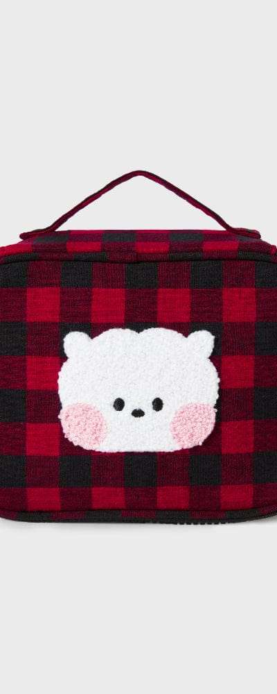 BT21 RJ ミニニ ベーシック チェック ポーチ