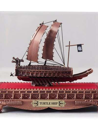 Traditional Craft Decorative Item Turtle Ship Bronze Casting Large Size