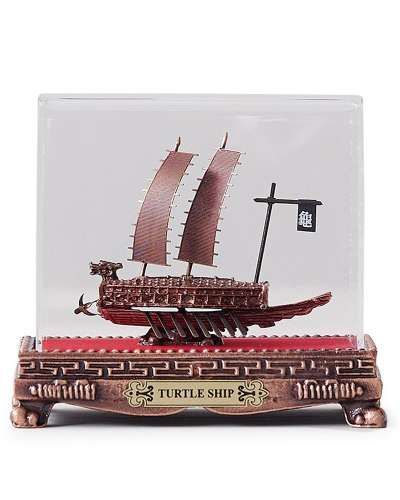 Traditional Craft Decoration Geobukseon Bronze Casting Small Size