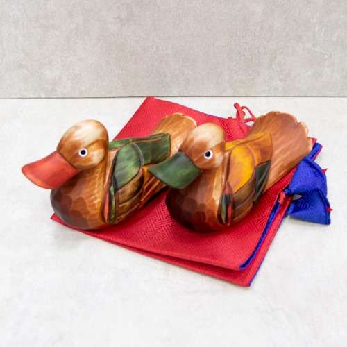 Saekdong Wooden Duck (Small) Traditional Duck Set - Foreign Gift
