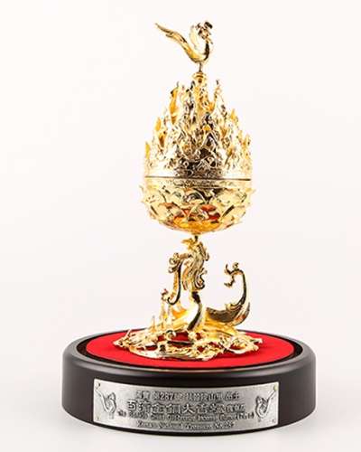 Baekje Gilt-Bronze Incense Burner (Medium)