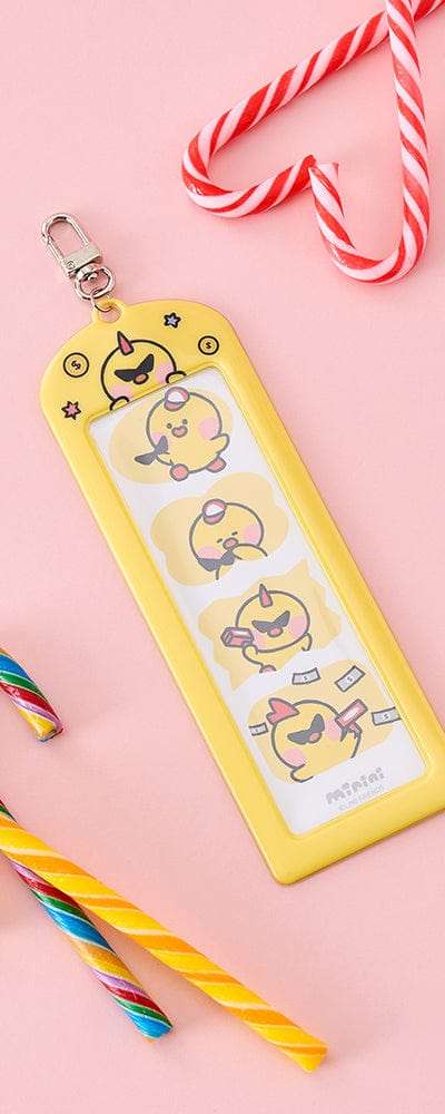 LINE FRIENDS サリーニ ミニニ テーマパーク フォトキーリング