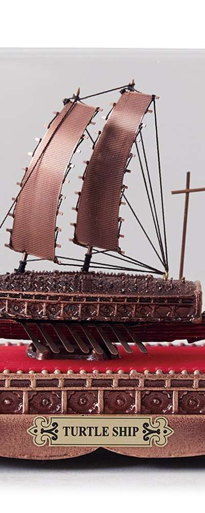 Traditional Craft Decorative Brass Turtle Ship Casting - Extra Large Size