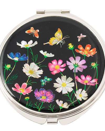 Natural Mother-of-Pearl Hand Mirror (16_Cosmos)