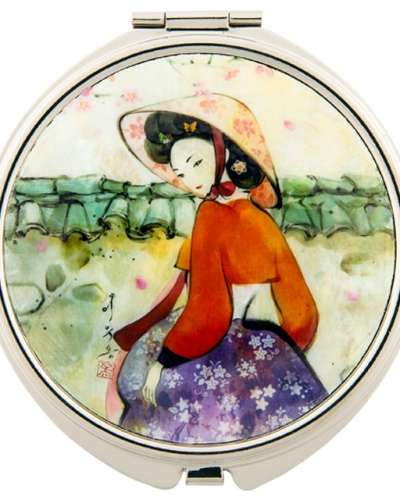 Natural Mother-of-Pearl Hand Mirror (Eo U-dong)