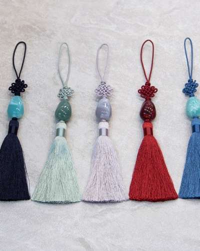 Premium Decorative Tassel (Gemstone)