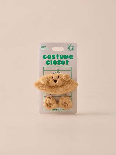 BT21 BABY Fluffy Costume Closet Retriever Bucket Hat Set