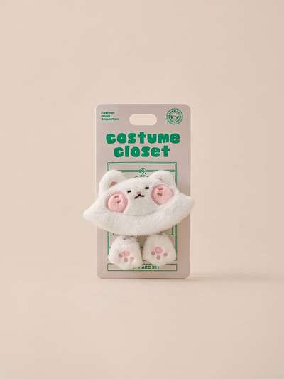 BT21 BABY Fluffy Costume Closet Cat Bucket Hat Set