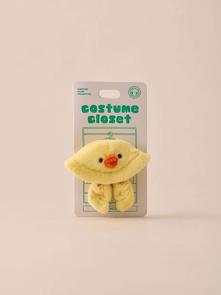 BT21 BABY Fluffy Costume Closet Chick Bucket Hat Set