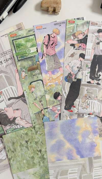 [Project] Day Off Sticker Package (4 Seal Stickers + Package Bonus)