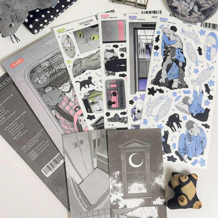[Planned] A Few Stories Season 3 Sticker Package (4 Seal Stickers + Package Bonus)