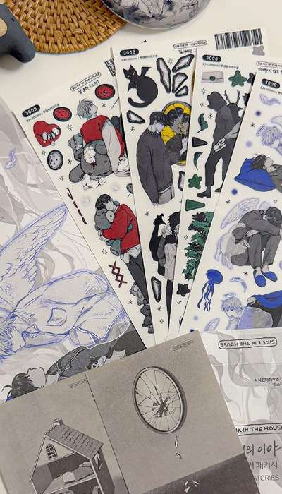 [Special Edition] A Few Stories Seal Sticker Package (4 Seal Stickers + Package Bonus)