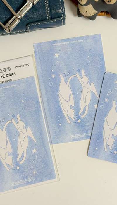 [Goods] IC Mini Illustrated Card Sticker 1004, 2 Pieces