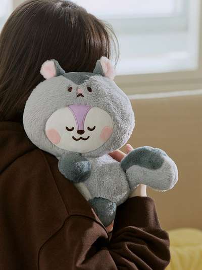 BT21 MANG BABY Fluffy Lying Plush Doll