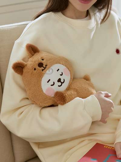 BT21 RJ BABY Fluffy Lying Plush Doll