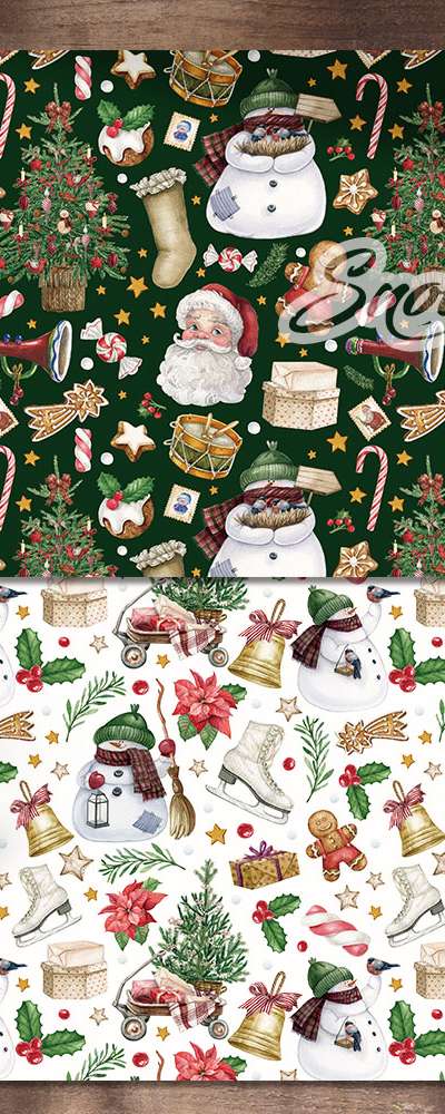 Snowman Wrapping Paper [1]