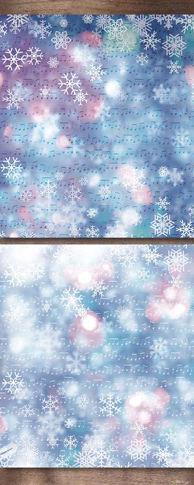 [1] Frozen Music Wrapping Paper