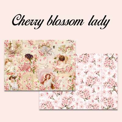 [17] Cherry Blossom Wrapping Paper