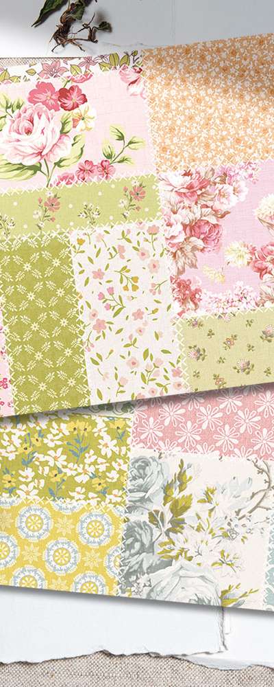 [1] Spring Stitch Wrapping Paper_Green