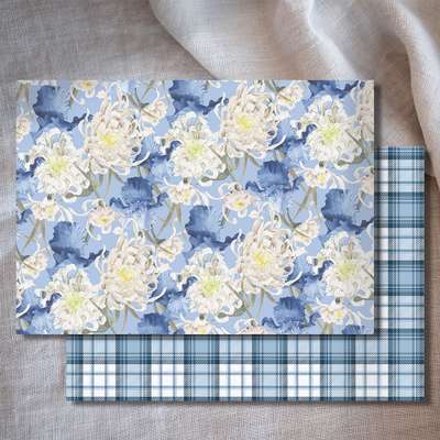 [1] Steel Sky Wrapping Paper (50 Sheets)