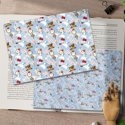 Alice Wrapping Paper D (50 Sheets)