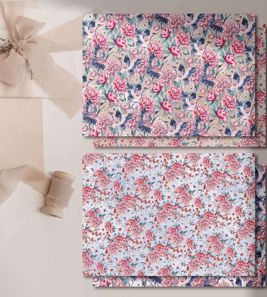 [1] Asia Wrapping Paper MIX (2 Types)