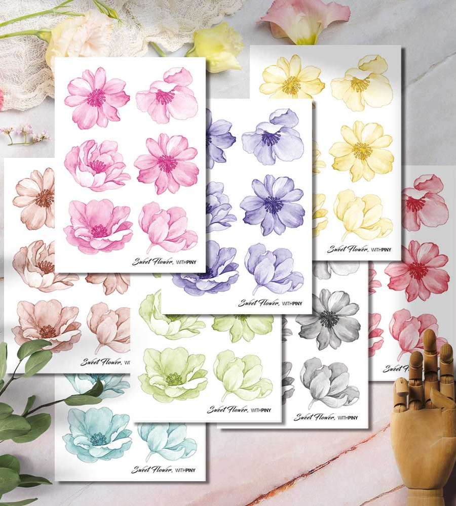 Sweet Flower Sticker