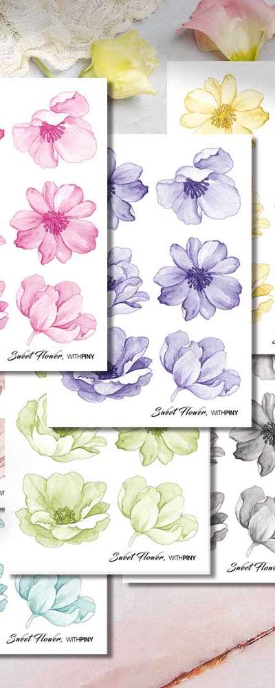 Sweet Flower Sticker