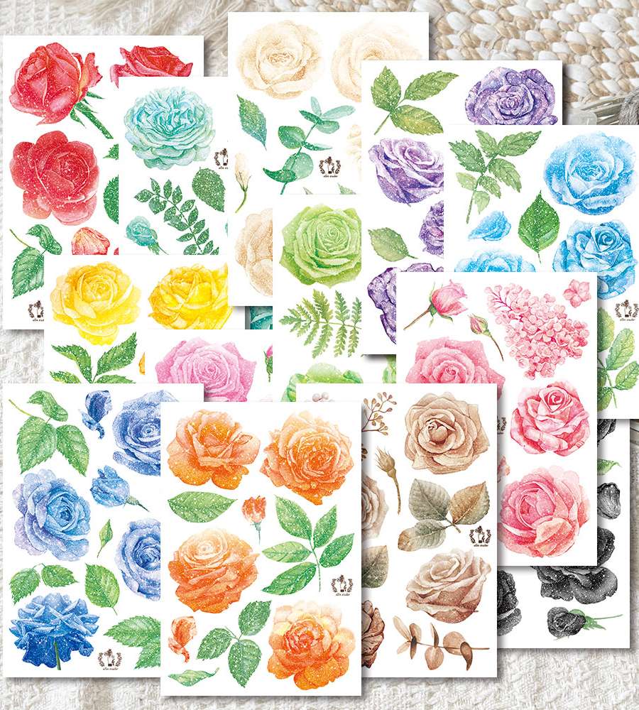 [17] Pearlrose Sticker (14 Types)