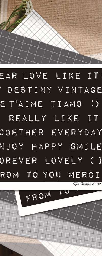 [1] Typo Message