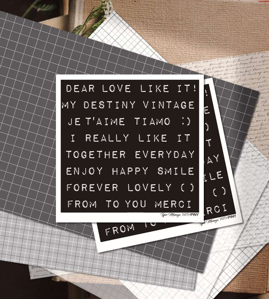 [1] Typo Message