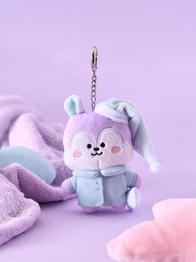 BT21 NEW BASIC MANG Pajama Plush Keyring