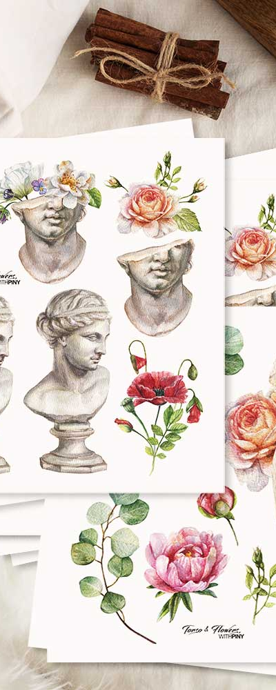 [1] Torso and Flower (2 Types)