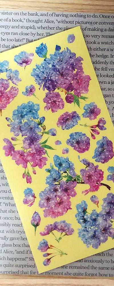 [17] Blue Purple Blossom