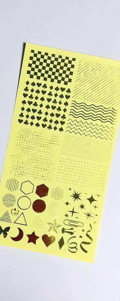 [17] Gold Basic Shapes