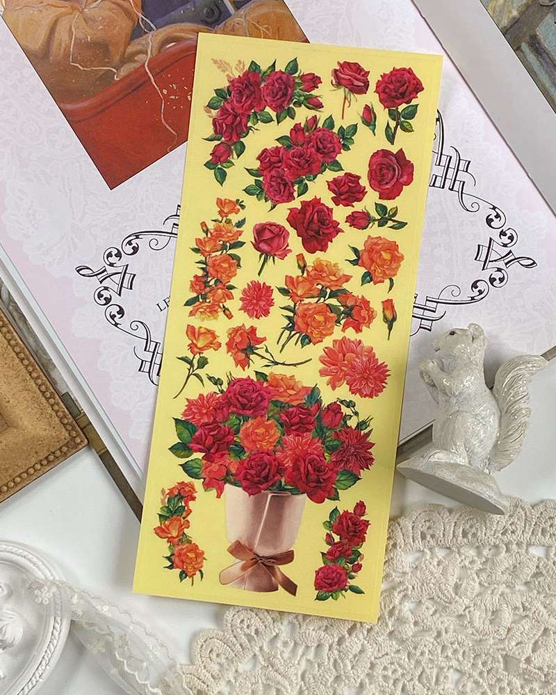 [17] Flower Bath_Red Orange