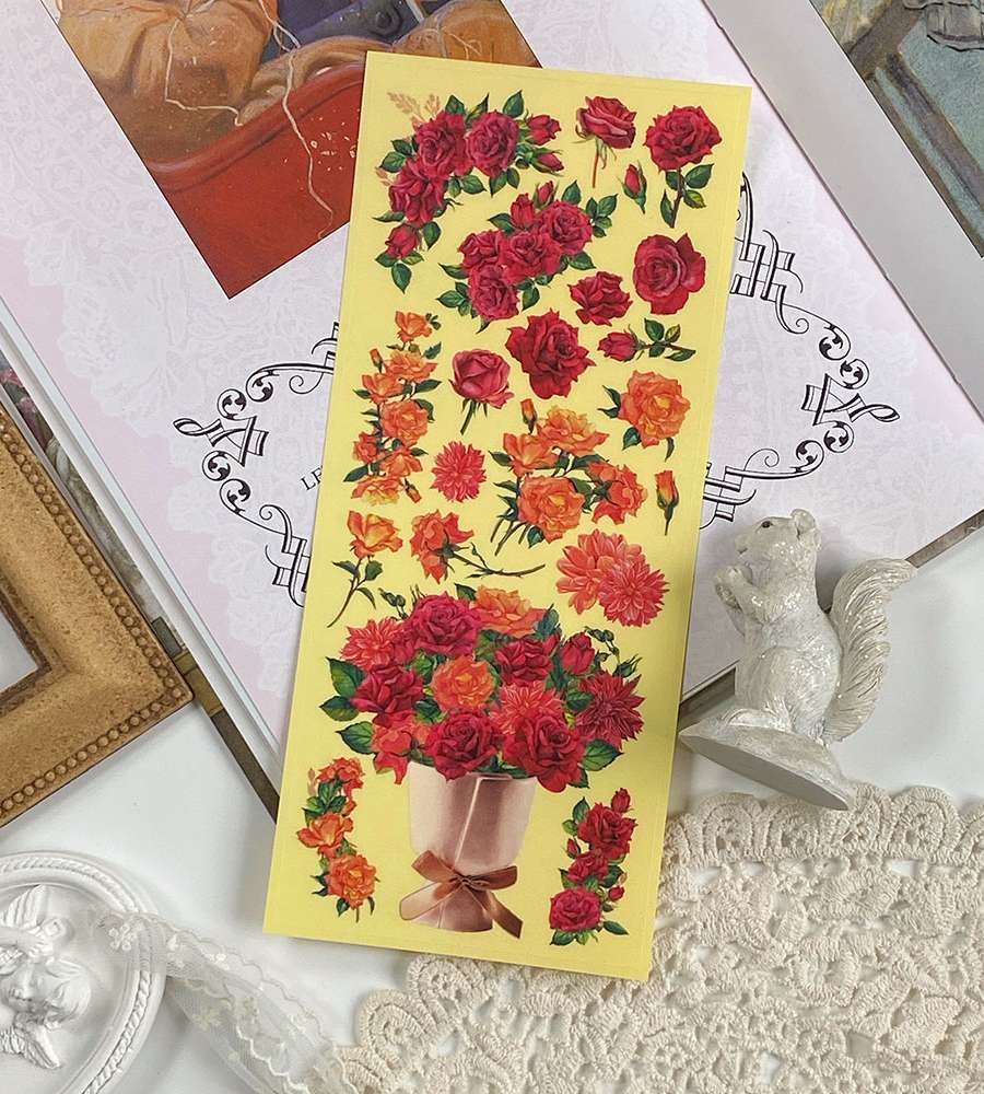 [17] Flower Bath_Red Orange