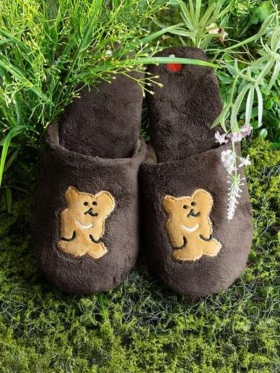 Dino Tang Bobo in the Woods Slippers (Croissant Bobo)