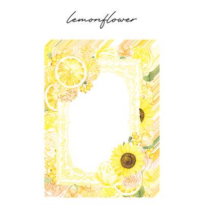 [17] Lemon Decorative Sticker Sheet