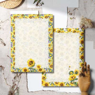 [1] Sunflower Big Acrylic Keyring (2 types)