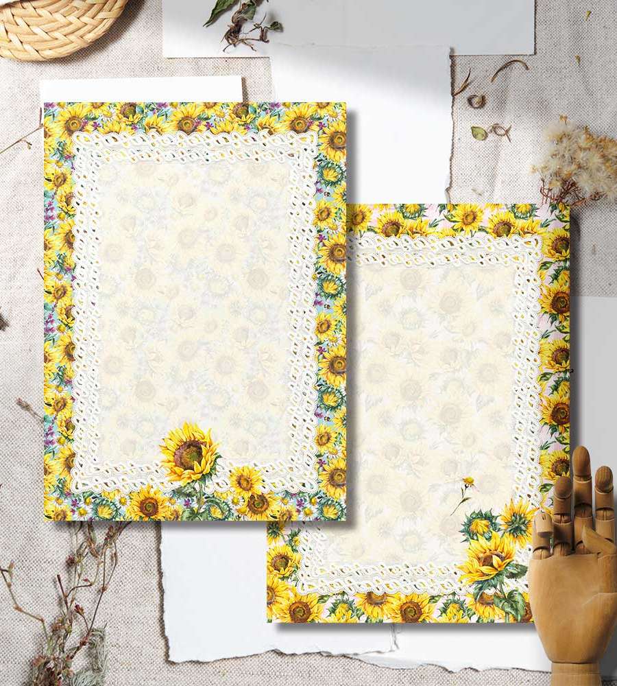 [1] Sunflower Big Acrylic Keyring (2 types)